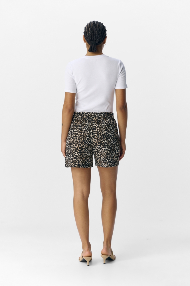 OBJALBA LISA WIDE SHORTS PRINT DIV 23047200 HUMUS/LEO